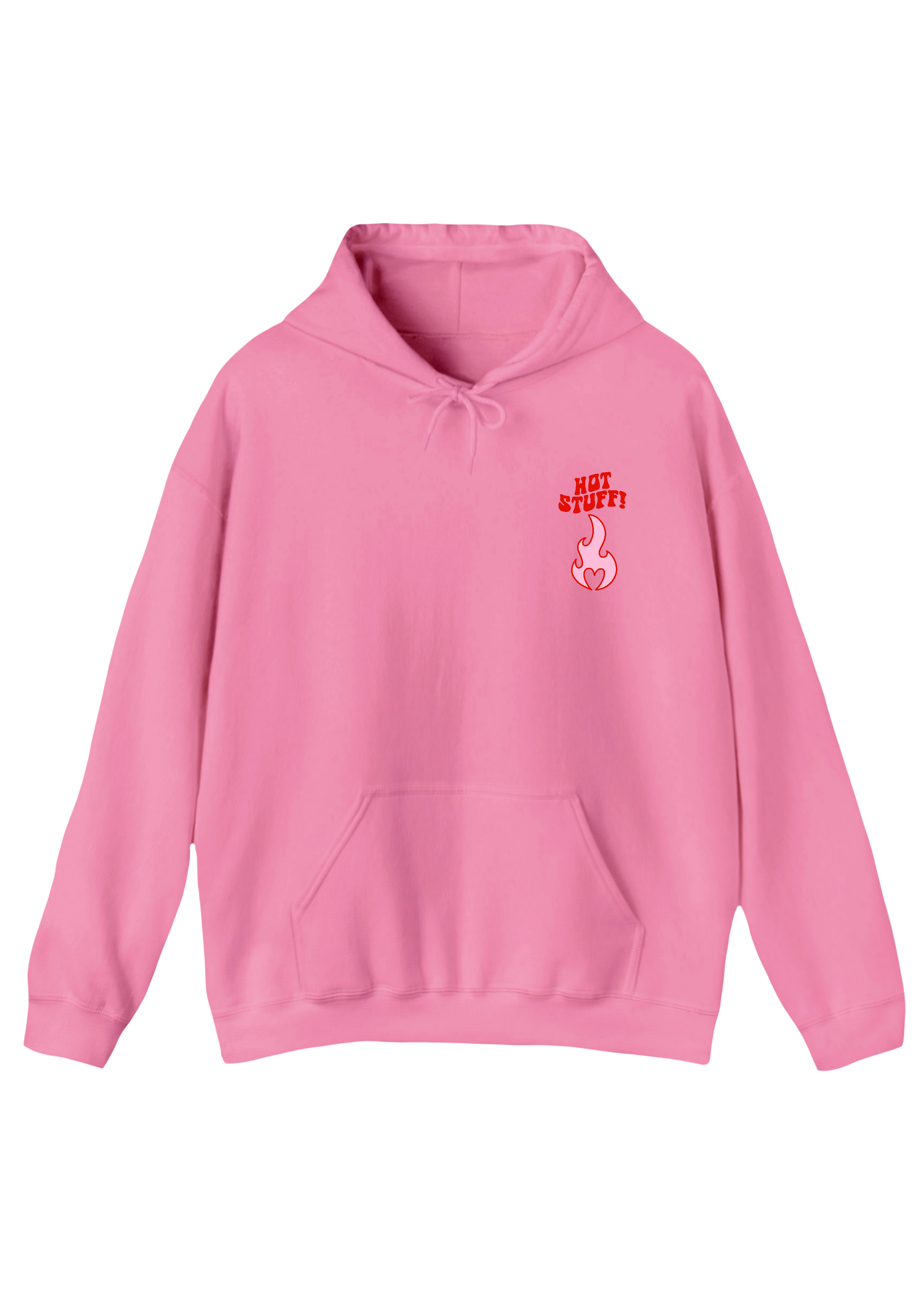 Hot Stuff Pink Hoodie - Puff Berry