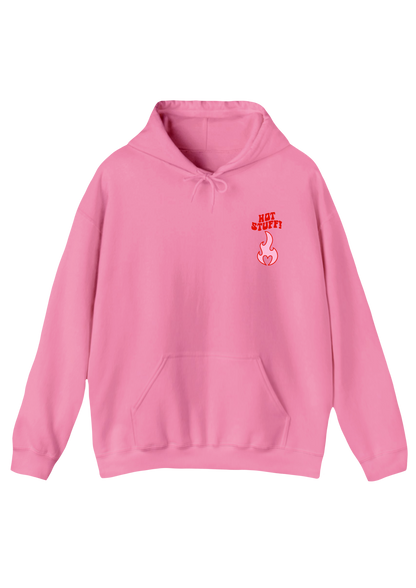 Hot Stuff Pink Hoodie - Puff Berry