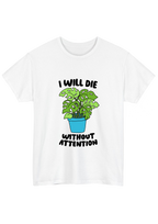 Needy Plant White Tee
