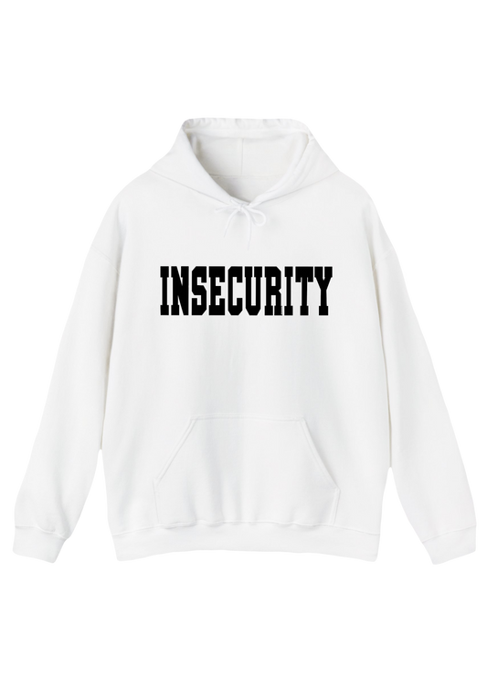 Insecurity White Hoodie