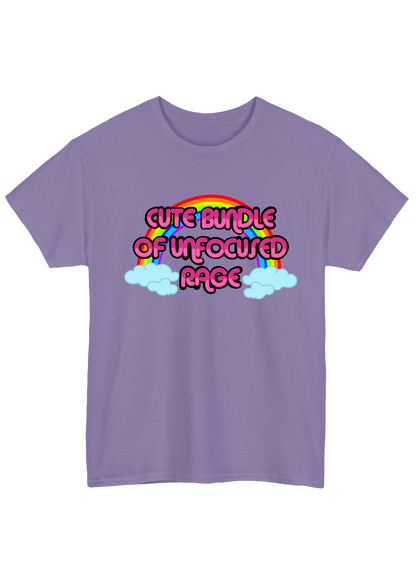 Unfocused Rage Lavender Tee - Puff Berry