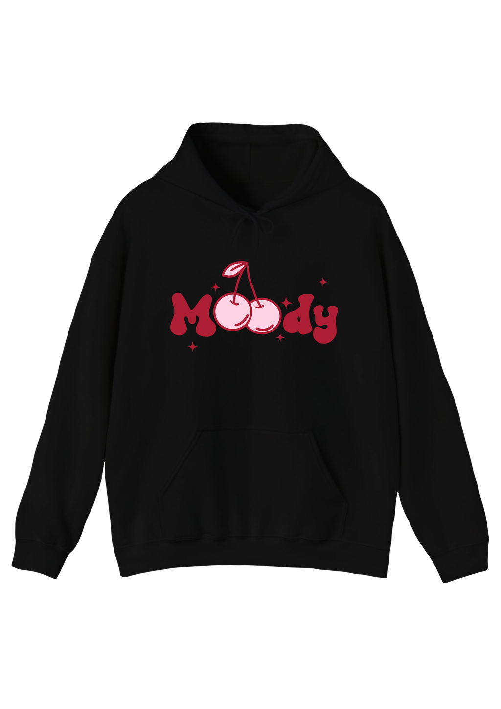 Moody Black Hoodie