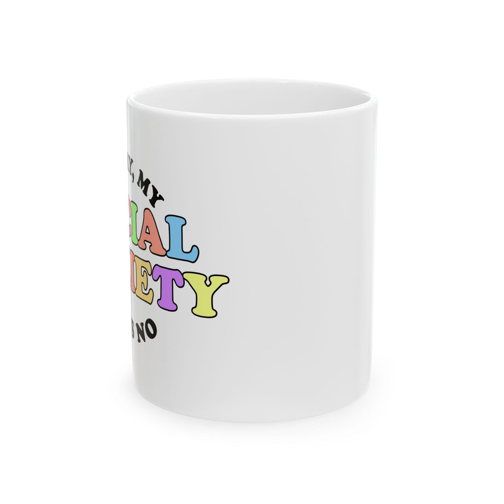 Puff Berry Social Anxiety Coffee Mug