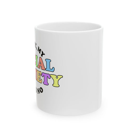 Puff Berry Social Anxiety Coffee Mug