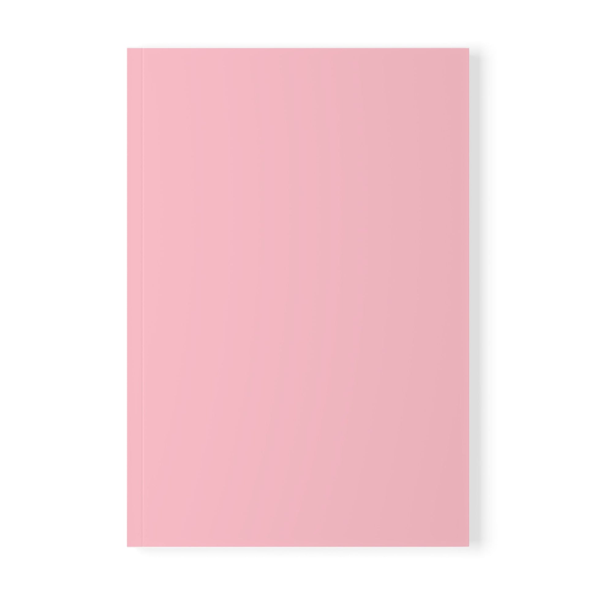 Pink Notebook A6 - Puff Berry