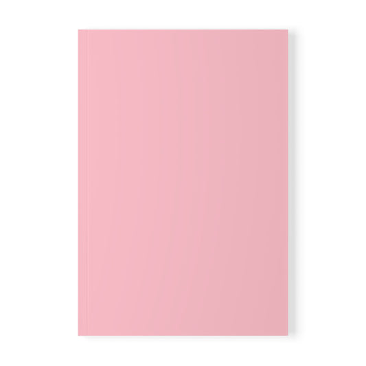 Pink Notebook A6 - Puff Berry