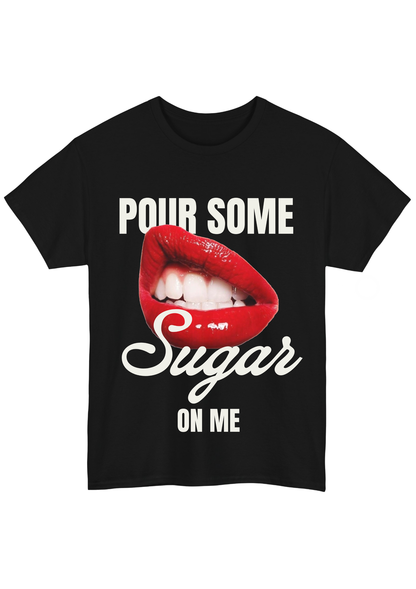 Sugar Black Tee - Puff Berry