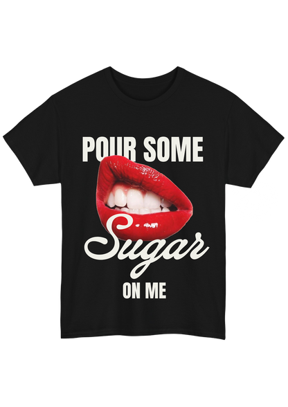 Sugar Black Tee - Puff Berry