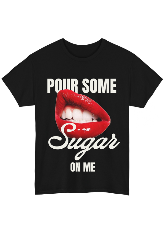 Sugar Black Tee - Puff Berry