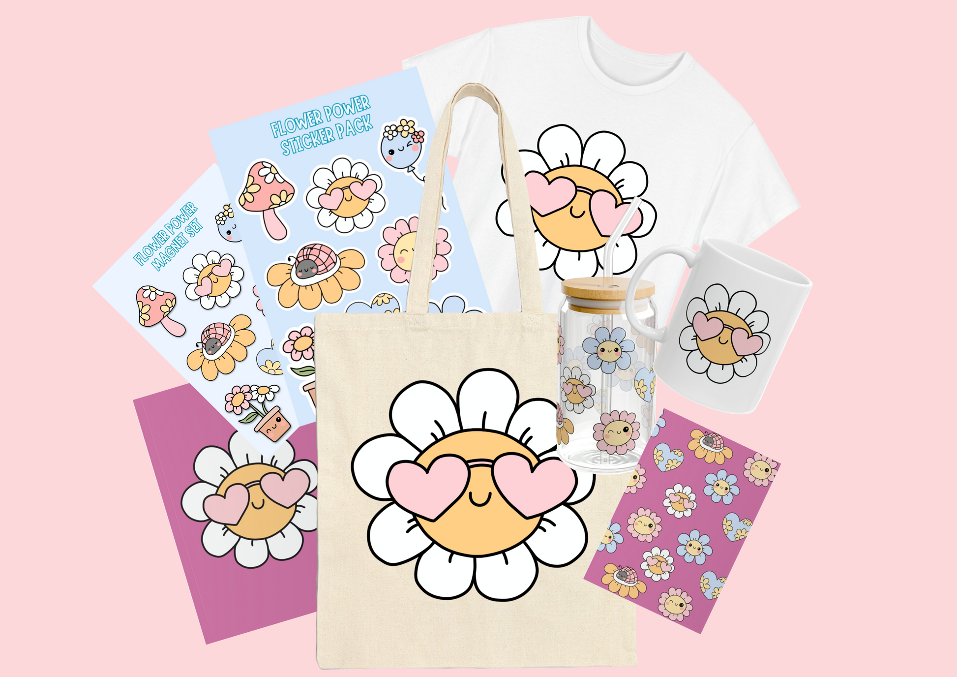 Flower Power Gift Set - Puff Berry