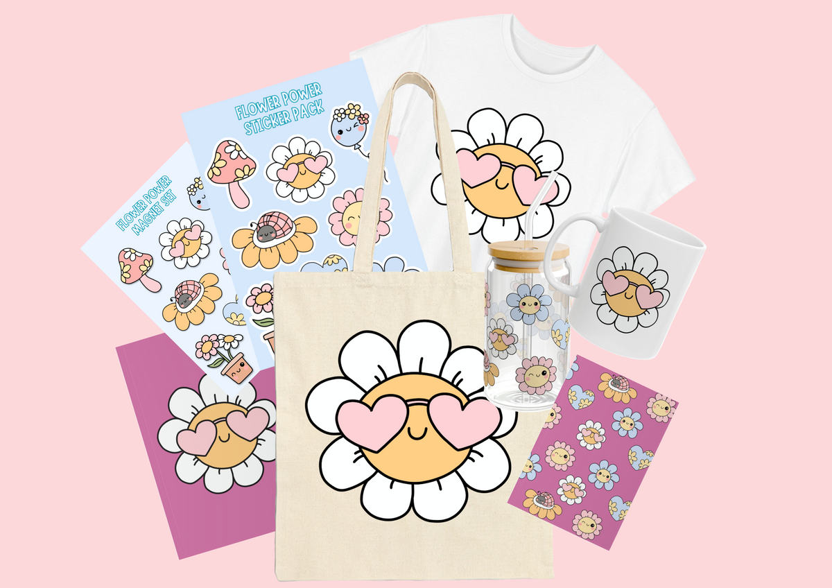 Flower Power Gift Set - Puff Berry