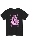 Feel the Feels Black Tee